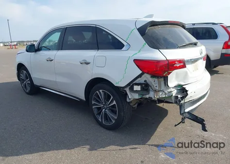 2020 Acura Mdx Technology Package from USA, damaged, VIN 5J8YD4H51LL013181